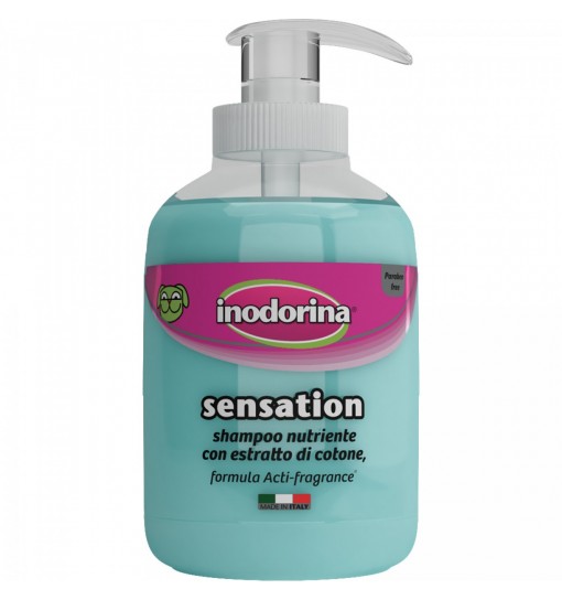 Shampoo Sensation Inodorina Nutriente con estratto di cotone 300 ml
