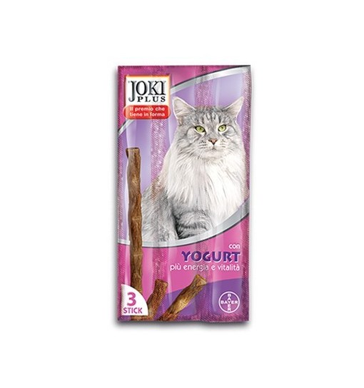 Bayer Joki Plus con Yogurt Sneck per gatti 3 stick