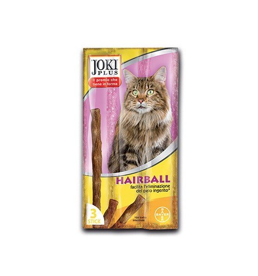 Bayer Joki Plus Hairball Sneck per gatti 3 stick