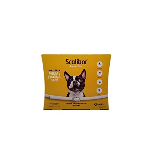 Collare Scalibor taglia media e piccola 48 cm antiparassitario