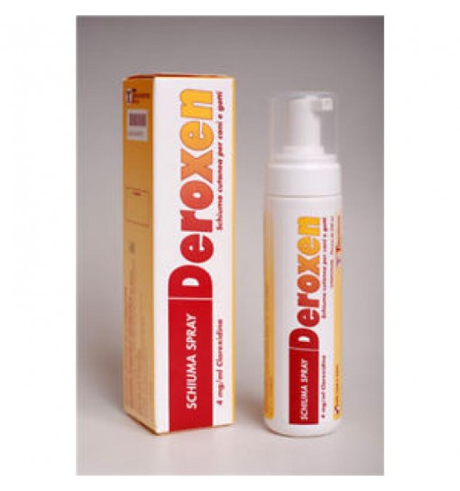 Deroxen Schiuma cutanea Spray per gatti e cani