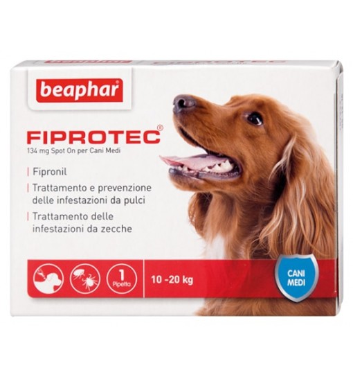 Fiprotec Fiale Spot on per cani medi 10 - 20 kg