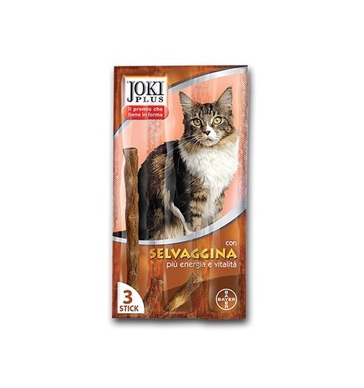 Bayer Joki Plus Selvaggina Sneck per gatti 3 stick
