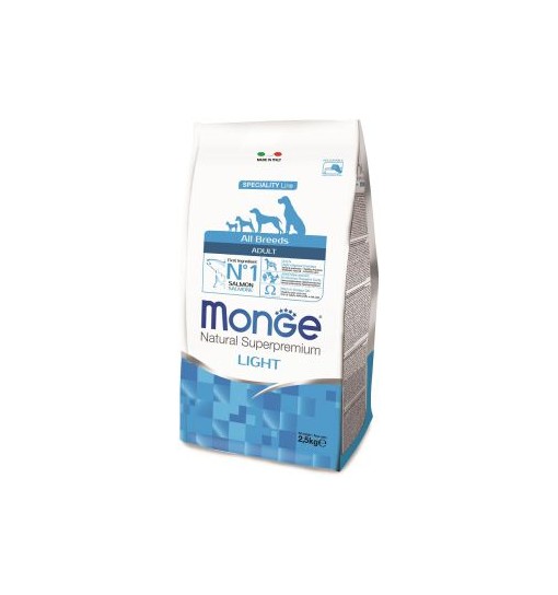 Monge all breeds adult light al salmone 12 kg