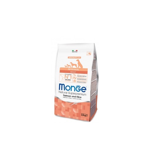Monge all breeds adult salmone monoproteico 12 kg