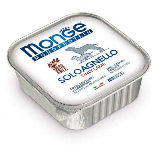 Monge Dog Solo Agnello 150 gr