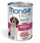 Monge Fresh Bocconi in patè Maiale 400 gr umido cane