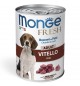 Monge Fresh Bocconi in patè Vitello 400 gr umido cane