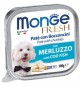 MONGE FRESH PATE' E BOCCONCINI CON MERLUZZO 100 gr