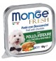 MONGE FRESH PATE' E BOCCONCINI CON POLLO E VERDURE 100 gr