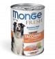 Monge Fresh Senior Tacchino e ortaggi Bocconi in patè 400 gr umido cane