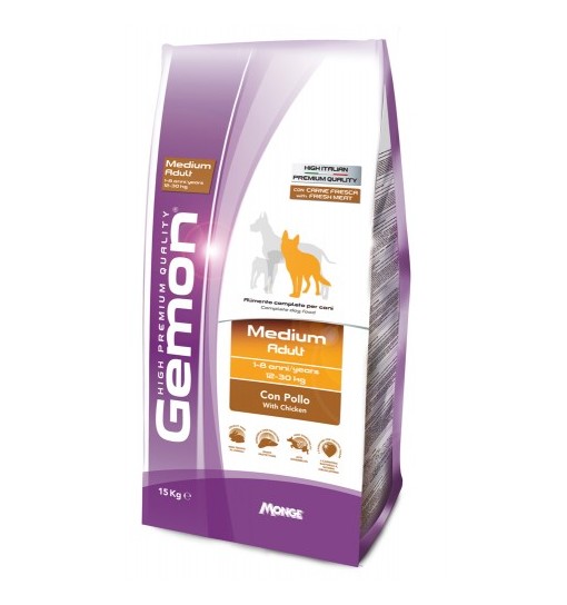 Gemon Monge Adult Medium pollo 15 kg