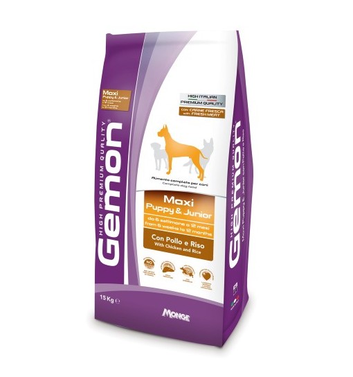 Gemon Monge Puppy all Breeds pollo 15 kg