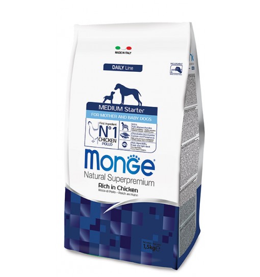 Monge Adult medium pollo 3 kg