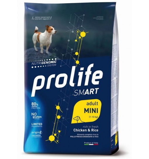 Prolife Smart Adult mini Pollo e riso 600 gr