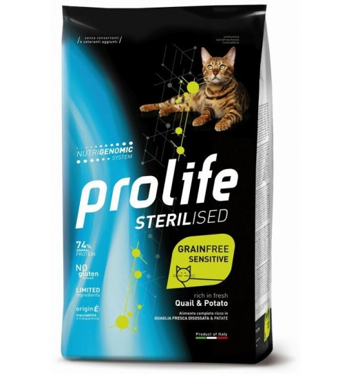 Prolife Sterilised sensitive maiale e riso 400 gr