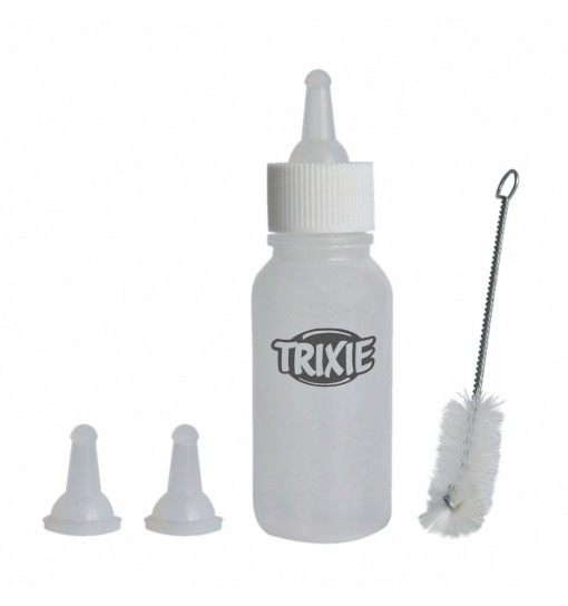 Biberon Kit per l'allattamento di cuccioli di cane e gatto 57 ml trixie