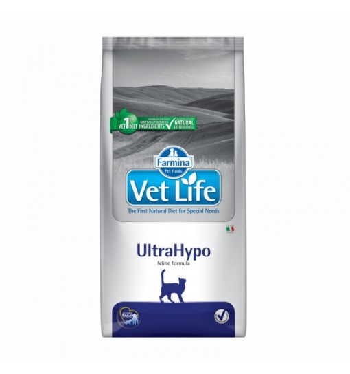 Vet life natural Feline Ultrahypo 2 kg