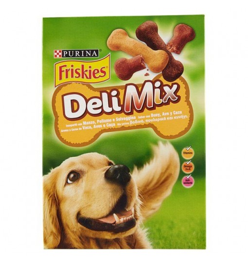 Biscotti Delimix Friskies 500 grManzo Pollame e selvaggina