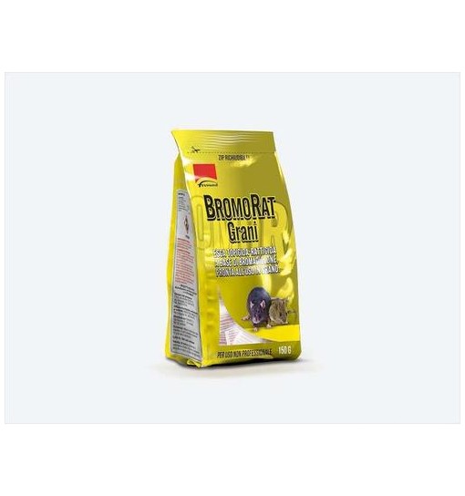 Esca Rodenticida Bromorat pronta a l'uso in grano 150 gr