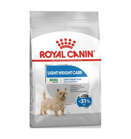 Royal Canin Light Weight Care cane mini 1 kg