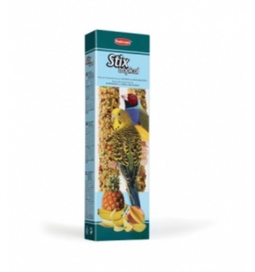 Stick con frutta tropicale per uccelli esotici 80 gr