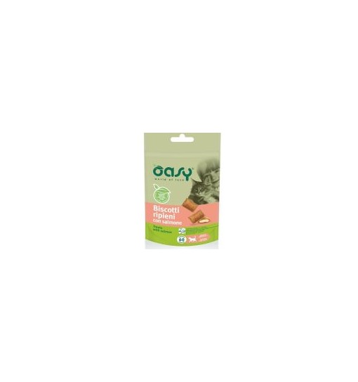 Biscotti ripieni per Gattini Oasy 60 gr