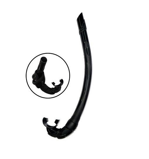 BOCCAGLIO ABYSSTAR OXIGEN IN SILICONE NERO PESCA SUBACQUEA NUOTO MARE