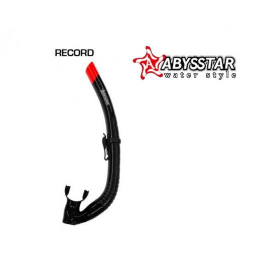 BOCCAGLIO ABYSSTAR RECORD IN SILICONE NERO PESCA SUBACQUEA NUOTO MARE