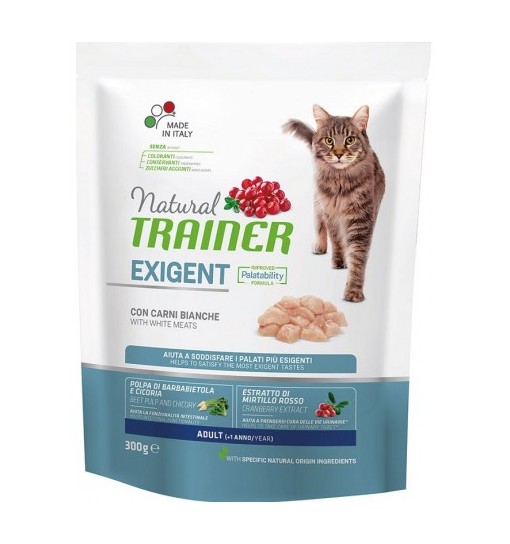 Trainer Exigent con carni bianche fresche300 gr gatto