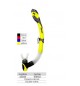 BOCCAGLIO ABYSSTAR TEKNO CON DOPPIA VALVOLA IN SILICONE COLORE NERO PESCA SUBACQUEA