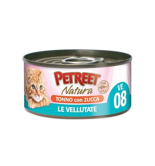 Petreet Natura le Vellutate tonno con zucca 70 gr Ve 08