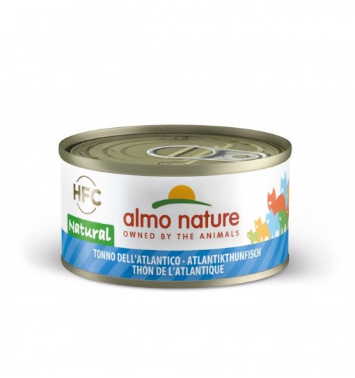 Almo Nature Umido gatto Natural Tonno dell'atlantico 70 gr