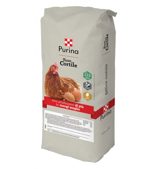 Ovo cortile pellet ovaiolo purina 25 kg