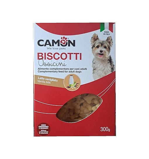 Camon Biscotti ad ossicini con latte Vanigliato 300 gr