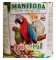 Manitoba fruit cocktail secchiello da 4 kg alimento completo per pappagalli