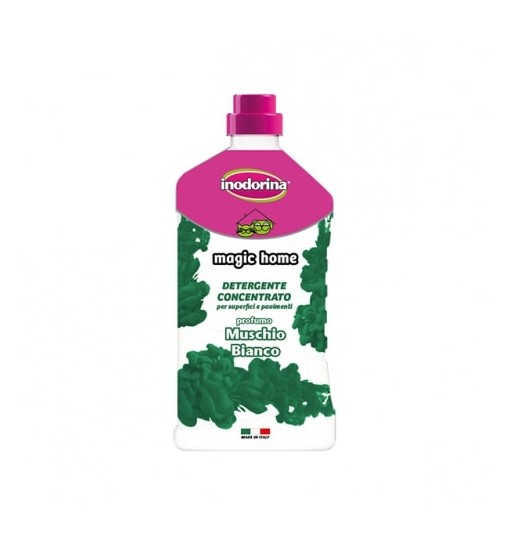 Detergente concentrato Inodorina magic home profumo Muschio Bianco 1 litro