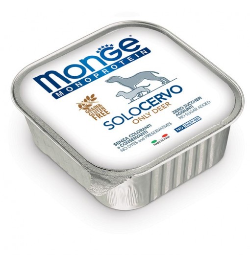 Monge Dog Solo Cervo 150 gr