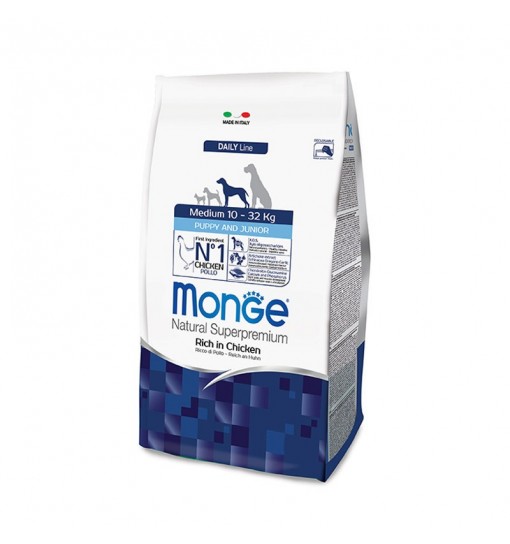 Monge Puppy e junior Medium 800 gr 10/32 kg