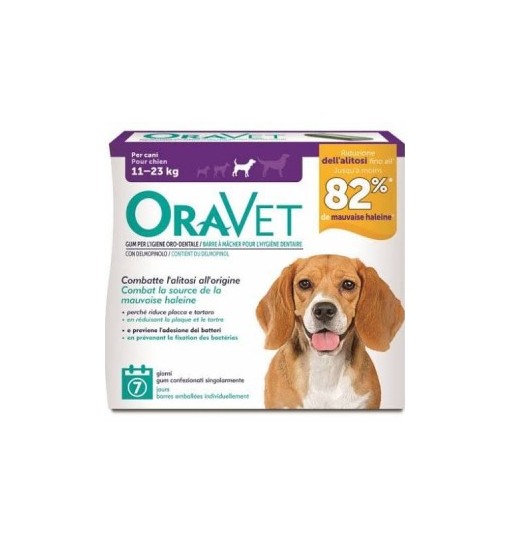Oravet gum per cani da 11 a 23 kg mis M