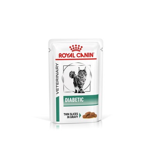 Diabetic royal canin Bustine 85 grVeterinary Formula gatto