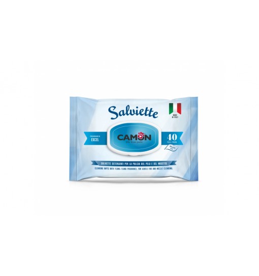 SALVIETTE DETERGENTI FRAGRANZA EXCEL 40 Pz CAMON