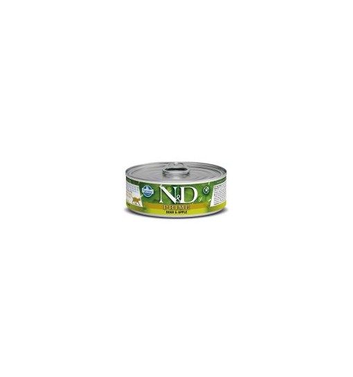 Scatolette N&D Farmina PRIME cinghiale e mela gatto 80gr