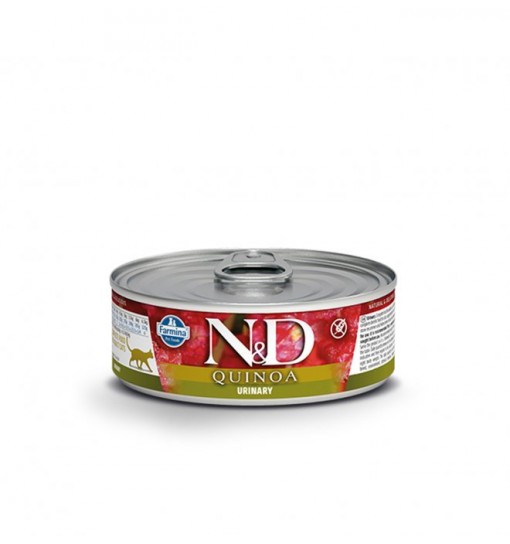 Scatolette N&D Farmina Quinoa Urinary gatto 80gr