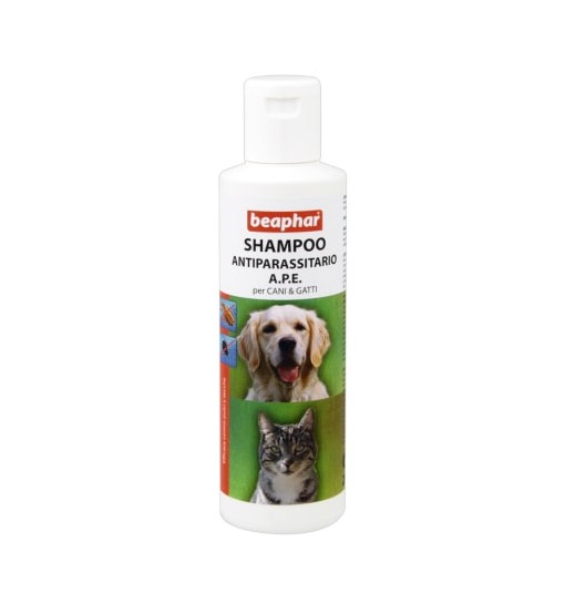 Shampoo Antiparassitario A.P.E per cani e gatti 200 ml