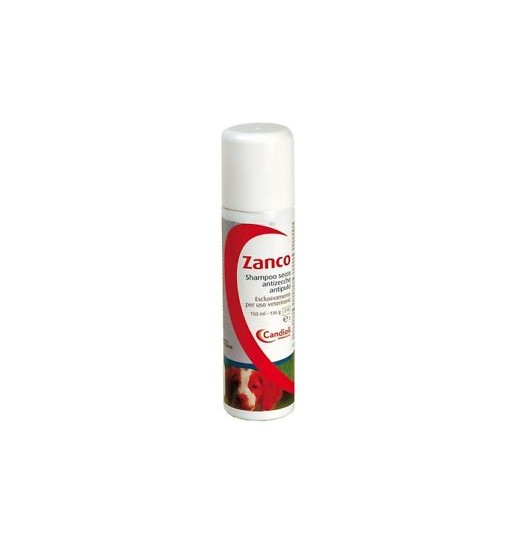 Shampoo Secco antipulci Antizecche Zanco Candioli 150 ml
