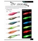 Totanara Squid UV - Soft 70 mm Bianco / Verde colore 04 Expert Predator