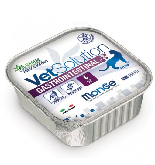 Vetsolution gastrointestinal gatto monge vaschetta da 100 gr