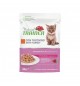 Trainer natural Kitten umido con Tacchino Bocconcini in salsa 85 gr