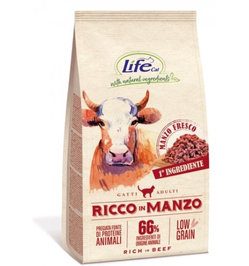 Life gatto adulto Manzo 400 gr